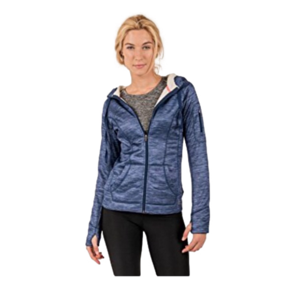 RBX Insulated Navy Sherpa Hoodie- Medium